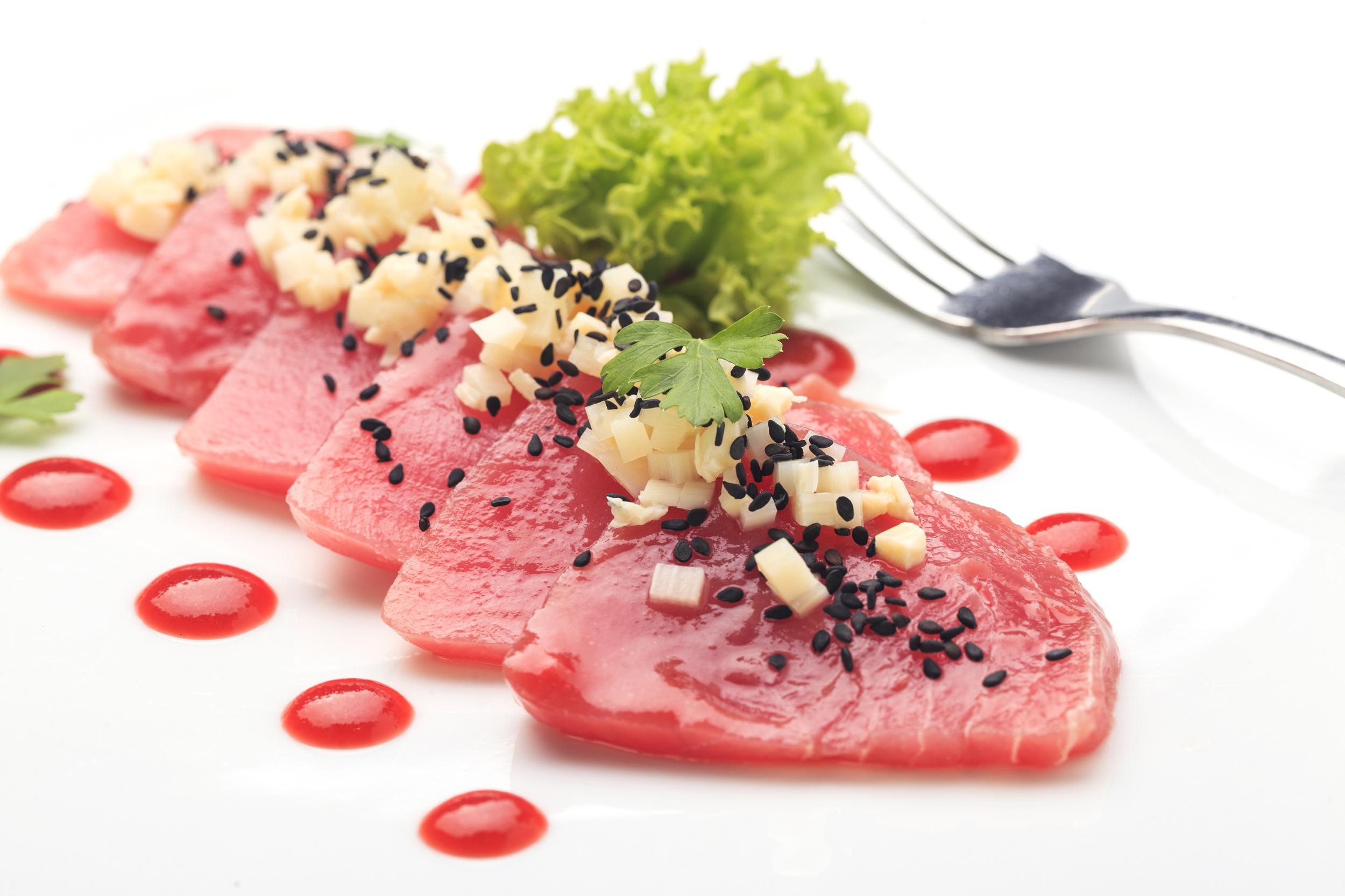 ホテル リーガル パシフィック サンティアゴ エクステリア 写真 Tuna sashimi