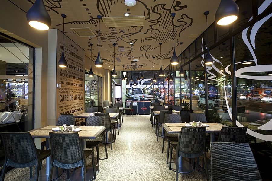 ホテル リーガル パシフィック サンティアゴ エクステリア 写真 Interior of a typical café